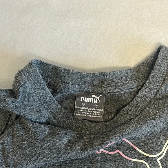 Puma Gray and Pink 2-piece Set Soft and Stylish - Picture 2 of 6